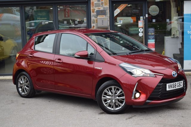 2018 68 Toyota Yaris 1.5 VVT-h Icon Hatchback 5dr Petrol Hybrid E-CVT Euro 6 (s/s) (100 ps)