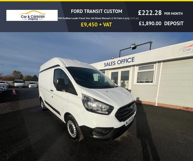 View our FORD TRANSIT CUSTOM