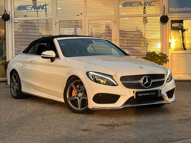 2017 17 Mercedes-Benz C-Class 2.1 C220d AMG Line (Premium Plus) Cabriolet 2dr Diesel G-Tronic+ Euro 6 (s/s) (170 ps)