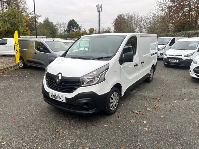 2018 18 Renault Trafic 1.6 dCi 27 Business Panel Van 5dr Diesel Manual SWB Standard Roof Euro 6 (120 ps)