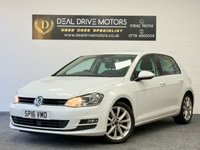 USED 2016 16 VOLKSWAGEN GOLF 2.0 TDI BlueMotion Tech GT Hatchback 5dr Diesel DSG Euro 6 (s/s) (150 ps) SATNAV BLUETOOTH DAB+FM AUTO