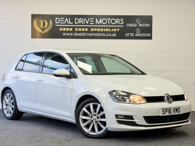 2016 16 Volkswagen Golf 2.0 TDI BlueMotion Tech GT Hatchback 5dr Diesel DSG Euro 6 (s/s) (150 ps)