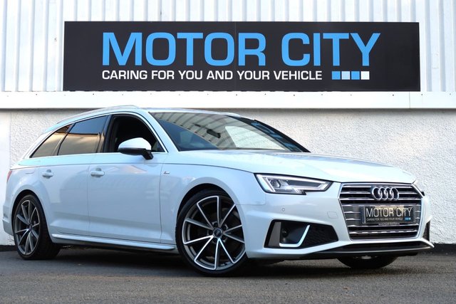 2019 19 AUDI A4 AVANT 2.0 TFSI 35 S line Estate 5dr Petrol Manual Euro 6 (s/s) (150 ps) INCREDIBLE SPEC PETROL ESTATE