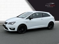 USED 2015 15 SEAT IBIZA 1.2 TSI FR Black Sport Coupe 3dr Petrol Manual Euro 5 (105 ps) WARRANTY INCLUDED - NATIONWIDE DELIVERY