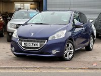 USED 2013 13 PEUGEOT 208 1.2l 5d    82 BHP &pound;200 TO SECURE - DELIVERY AVAILABLE