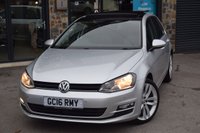 USED 2016 16 VOLKSWAGEN GOLF 1.6 TDI BlueMotion Tech GT Edition Hatchback 5dr Diesel Manual Euro 6 (s/s) (110 ps) EURO 6 ULEZ CAZ COMPLIANT