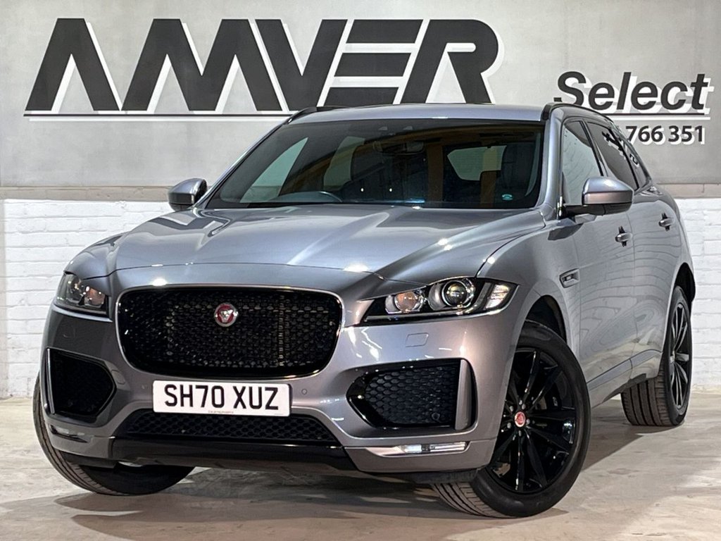 USED 2020 70 JAGUAR F-PACE 2.0 D180 Chequered Flag SUV 5dr Diesel Auto AWD Euro 6 (s/s) (180 ps) 