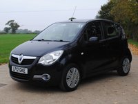 USED 2012 12 VAUXHALL AGILA 1.2 VVT ecoFLEX S MPV 5dr Petrol Manual Euro 5 (AC) (94 ps) www.suffolkcarcentre.co.uk - Located at Ilketshall
