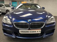 USED 2015 15 BMW 6 SERIES 3.0 640d M Sport Coupe 2dr Diesel Auto Euro 5 (s/s) (313 ps) UK DELIVERY FLAT FEE &pound;175 (SUBJECT TO DEAL) *OVER 100 IMAGES ON OUR WEBSITE*BESPOKE FINANCE ARRANGED*PART EXCHANGE WELCOME*ALL VEHICLES HPI CLEAR