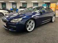 USED 2015 15 BMW 6 SERIES 3.0 640d M Sport Coupe 2dr Diesel Auto Euro 5 (s/s) (313 ps) UK DELIVERY FLAT FEE &pound;175 (SUBJECT TO DEAL) *OVER 100 IMAGES ON OUR WEBSITE*BESPOKE FINANCE ARRANGED*PART EXCHANGE WELCOME*ALL VEHICLES HPI CLEAR