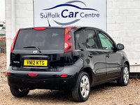 USED 2012 12 NISSAN NOTE 1.4 16V n-tec+ Hatchback 5dr Petrol Manual Euro 5 (88 ps) www.suffolkcarcentre.co.uk - Located at Lowestoft