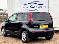 USED 2012 12 NISSAN NOTE 1.4 16V n-tec+ Hatchback 5dr Petrol Manual Euro 5 (88 ps) www.suffolkcarcentre.co.uk - Located at Lowestoft
