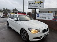 USED 2014 64 BMW 1 SERIES 1.6 116i Sport Hatchback 5dr Petrol Manual Euro 6 (s/s) (136 ps) 2 KEYS SERVICE HISTORY