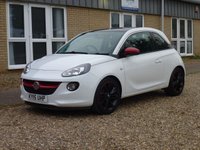 USED 2015 15 VAUXHALL ADAM 1.4 16v GLAM Hatchback 3dr Petrol Manual Euro 5 (87 ps) www.suffolkcarcentre.co.uk - Located at Reydon