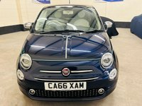USED 2017 66 FIAT 500 1.2 Riva Hatchback 3 Door Petrol Manual Euro 6 (s/s) (69 bhp) ULEZ EURO 6 &pound;20 TAX