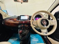 USED 2017 66 FIAT 500 1.2 Riva Hatchback 3 Door Petrol Manual Euro 6 (s/s) (69 bhp) ULEZ EURO 6 &pound;20 TAX