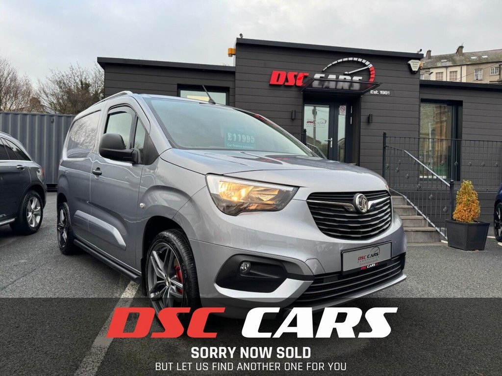 USED 2022 VAUXHALL COMBO 1.5 Turbo D 2000 Sportive Panel Van 4dr Diesel Manual L1 H1 Euro 6 (100 ps) 3 SEATER MODEL,LOTS OF EXTRAS!