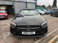 USED 2021 21 MERCEDES-BENZ E-CLASS 2.0 E300h MHEV AMG Line Night Edition (Premium Plus) Cabriolet 2dr Petrol Hybrid G-Tronic+ Euro 6 (s/s) (272 ps) &pound;500 TO SECURE - DELIVERY AVAILABLE