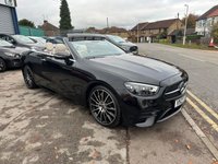 USED 2021 21 MERCEDES-BENZ E-CLASS 2.0 E300h MHEV AMG Line Night Edition (Premium Plus) Cabriolet 2dr Petrol Hybrid G-Tronic+ Euro 6 (s/s) (272 ps) &pound;500 TO SECURE - DELIVERY AVAILABLE