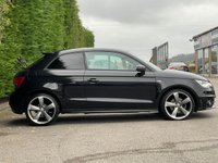 USED 2012 12 AUDI A1 2.0 TDI Black Edition Hatchback 3dr Diesel Manual Euro 5 (s/s) (143 ps) LOW MILEAGE SPORTY LOOK