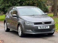 USED 2012 12 VOLKSWAGEN POLO 1.4 Match Hatchback 3dr Petrol Manual Euro 5 (85 ps) 