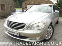 USED 2007 57 MERCEDES-BENZ S 320 CDI TURBO DIESEL 7 SPEED AUTOMATIC **FINANCE - PX - DELIVERY**