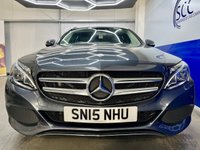 USED 2015 15 MERCEDES-BENZ C-CLASS 2.1 C220 BlueTEC Sport Estate 5dr Diesel G-Tronic+ Euro 6 (s/s) (170 ps) Sunroof,P.Sensors,R.Cam,&pound;35Tax