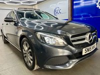 USED 2015 15 MERCEDES-BENZ C-CLASS 2.1 C220 BlueTEC Sport Estate 5dr Diesel G-Tronic+ Euro 6 (s/s) (170 ps) Sunroof,P.Sensors,R.Cam,&pound;35Tax