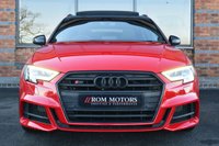 USED 2019 AUDI S3 2.0 TFSI Black Edition Sportback 5dr Petrol S Tronic quattro Euro 6 (s/s) (300 ps) PAN ROOF / RACING LINE ALLOYS