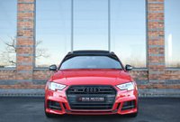 USED 2019 AUDI S3 2.0 TFSI Black Edition Sportback 5dr Petrol S Tronic quattro Euro 6 (s/s) (300 ps) PAN ROOF / RACING LINE ALLOYS