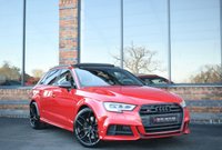 USED 2019 AUDI S3 2.0 TFSI Black Edition Sportback 5dr Petrol S Tronic quattro Euro 6 (s/s) (300 ps) PAN ROOF / RACING LINE ALLOYS