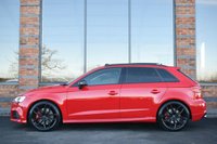 USED 2019 AUDI S3 2.0 TFSI Black Edition Sportback 5dr Petrol S Tronic quattro Euro 6 (s/s) (300 ps) PAN ROOF / RACING LINE ALLOYS