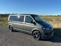 USED 2019 19 VOLKSWAGEN TRANSPORTER CAMPERVAN LUXURY 4 BERTH LONG WHEEL BASE 150 BHP  VW TRANSPORTER LUXURY 4 BERTH CAMPER VAN T30 FWD LWB EURO 6 150 BHP