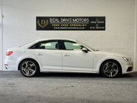 USED 2016 66 AUDI A4 2.0 TDI ultra S line Saloon 4dr Diesel Manual Euro 6 (s/s) (190 ps) SATNAV RS GRILL PART LEATHER