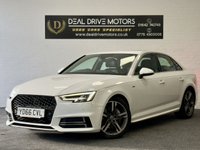 USED 2016 66 AUDI A4 2.0 TDI ultra S line Saloon 4dr Diesel Manual Euro 6 (s/s) (190 ps) SATNAV RS GRILL PART LEATHER