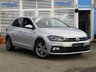 USED 2018 68 VOLKSWAGEN POLO 1.0 TSI GPF R-Line Hatchback 5dr Petrol Manual Euro 6 (s/s) (95 ps) Finished in REFLEX Silver with Sports trim. The Polo is one of the best selling and popular small cars around. This New shape Polo is very comfortable and practical, with a distinct upmarket feel to it. Features include Apple Play, DAB Radio, B/Tooth, Cruise Control, Power Folding Mirrors, Alloys, Front and Rear Parking Sensors and much more. Dealer Serviced at 22973 miles and on arrival at 42494 miles.