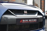 USED 2017 K NISSAN GT-R 3.8 V6 Prestige Coupe 2dr Petrol Auto 4WD Euro 6 (570 ps) BLUE OVER TAN / 2 OWNER / FSH