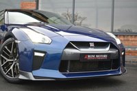 USED 2017 K NISSAN GT-R 3.8 V6 Prestige Coupe 2dr Petrol Auto 4WD Euro 6 (570 ps) BLUE OVER TAN / 2 OWNER / FSH