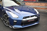 USED 2017 K NISSAN GT-R 3.8 V6 Prestige Coupe 2dr Petrol Auto 4WD Euro 6 (570 ps) BLUE OVER TAN / 2 OWNER / FSH