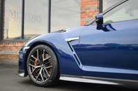 USED 2017 K NISSAN GT-R 3.8 V6 Prestige Coupe 2dr Petrol Auto 4WD Euro 6 (570 ps) BLUE OVER TAN / 2 OWNER / FSH