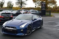 USED 2017 K NISSAN GT-R 3.8 V6 Prestige Coupe 2dr Petrol Auto 4WD Euro 6 (570 ps) BLUE OVER TAN / 2 OWNER / FSH