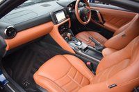 USED 2017 K NISSAN GT-R 3.8 V6 Prestige Coupe 2dr Petrol Auto 4WD Euro 6 (570 ps) BLUE OVER TAN / 2 OWNER / FSH