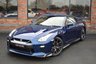 USED 2017 K NISSAN GT-R 3.8 V6 Prestige Coupe 2dr Petrol Auto 4WD Euro 6 (570 ps) BLUE OVER TAN / 2 OWNER / FSH