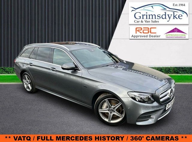 2020 70 Mercedes-Benz E-Class 2.0 E300de 13.5kWh AMG Line (Premium) Estate 5dr Diesel Plug-in Hybrid G-Tronic+ Euro 6 (s/s) (306 ps)