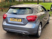 USED 2017 67 MERCEDES-BENZ A-CLASS 1.6 A160 Sport Hatchback 5dr Petrol Manual Euro 6 (s/s) (102 ps) ......FULL LEATHER