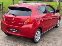 USED 2013 13 MITSUBISHI MIRAGE 1.2 3 Hatchback 5dr Petrol CVT Euro 5 (s/s) (79 ps) AUTOMATIC..........LOW MILES