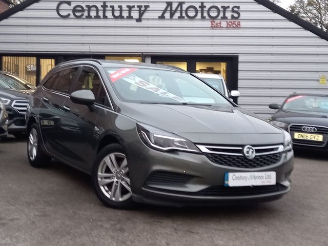 2016 66 Vauxhall Astra 1.6 CDTi ecoFLEX Design Sports Tourer 5dr Euro 6 (s/s)