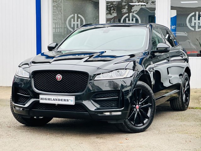 2016 66 Jaguar F-Pace 2.0 D180 R-SPORT BLACK PACK TWO-TONE LEATHER AUTO AWD EURO 6 (S/S) 180 BHP