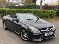 USED 2015 65 MERCEDES-BENZ E-CLASS 2.1 E220 BlueTEC AMG Line Cabriolet 2dr Diesel G-Tronic+ Euro 6 (s/s) (177 ps) 