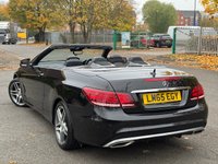 USED 2015 65 MERCEDES-BENZ E-CLASS 2.1 E220 BlueTEC AMG Line Cabriolet 2dr Diesel G-Tronic+ Euro 6 (s/s) (177 ps) 